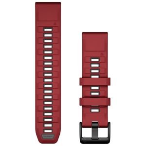 Garmin QuickFit 22mm Marsala/Graphite Silicone Watch Band