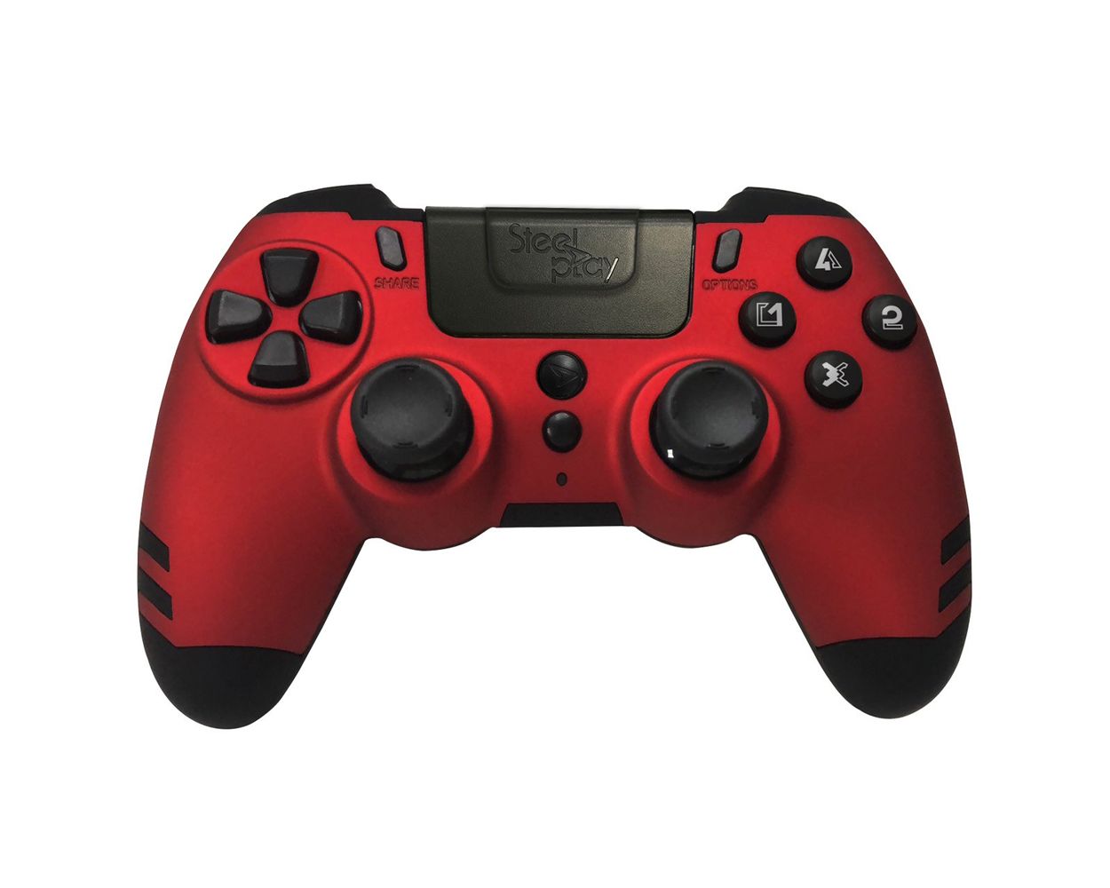 Wireless Controller for PS4 SteelPlay Red SLIM Pack
