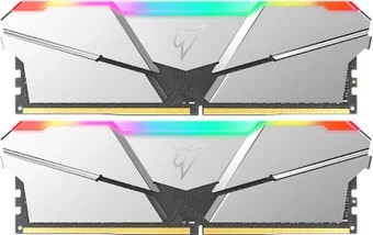 DIMM 16GB DDR4 3600Mhz Netac Shadow CL16 RGB Silver Kit (2x8GB)