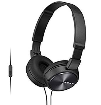[OUTLET]Headphones Sony MDR-ZX310APB w/Microphone Black