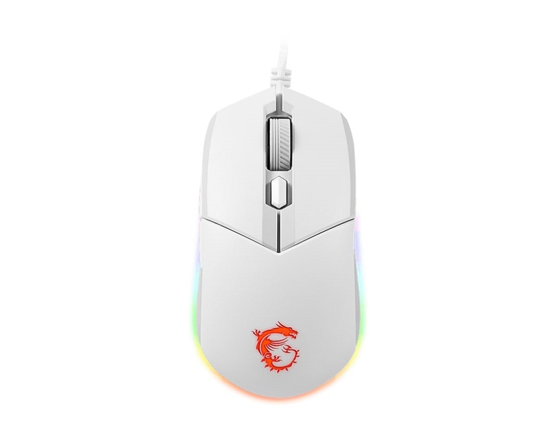 Mouse MSI Gaming Clutch GM11 5000DPI RGB White
