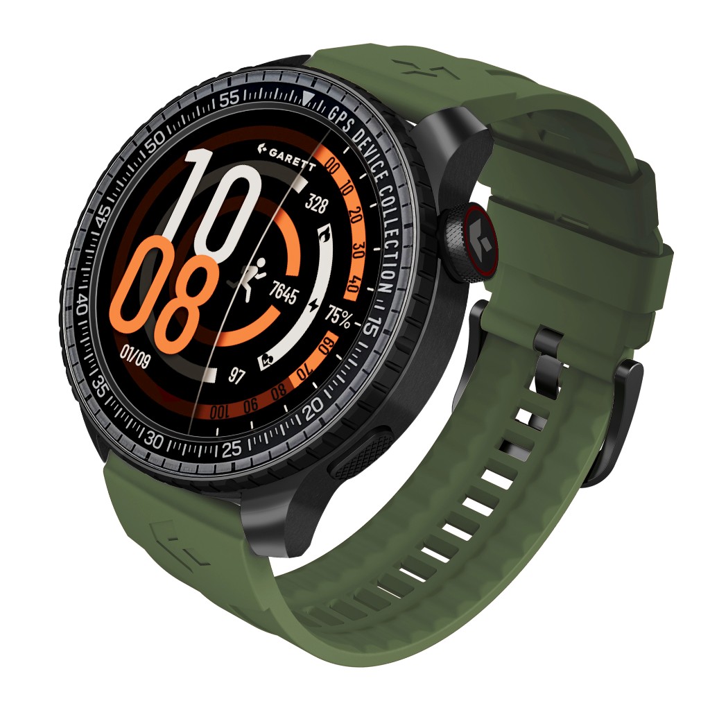 Smartwatch Garett Compass GPS Green/Black