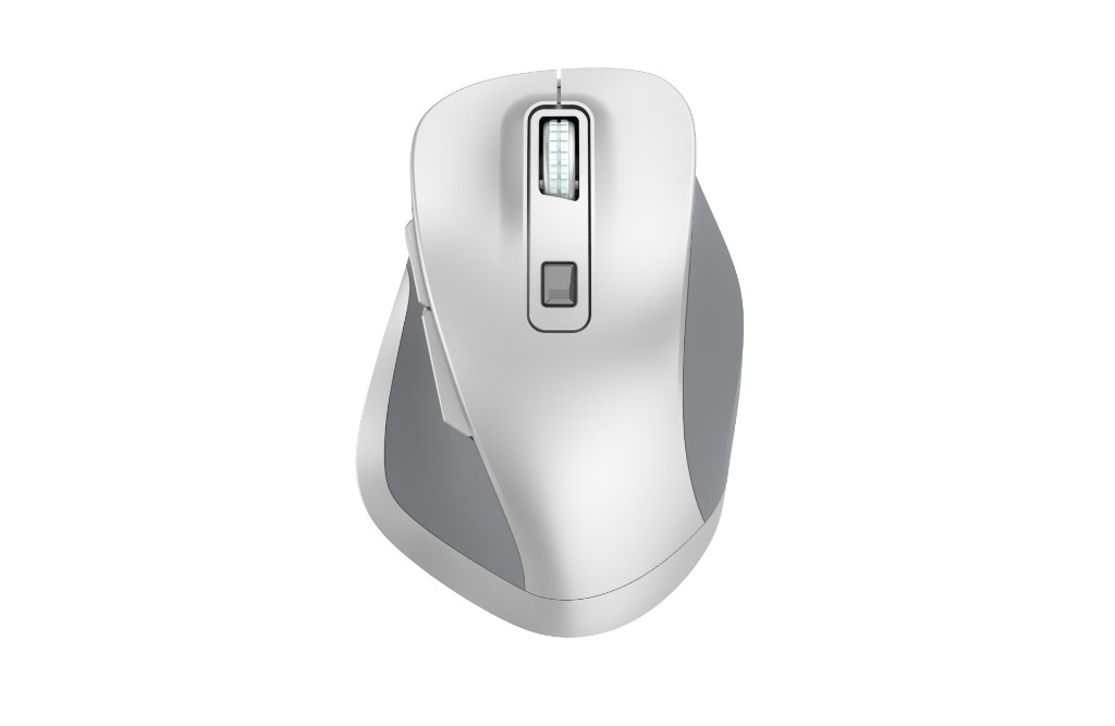 Mouse Omega Ergonomic Wireless Rechargeable Pearl White