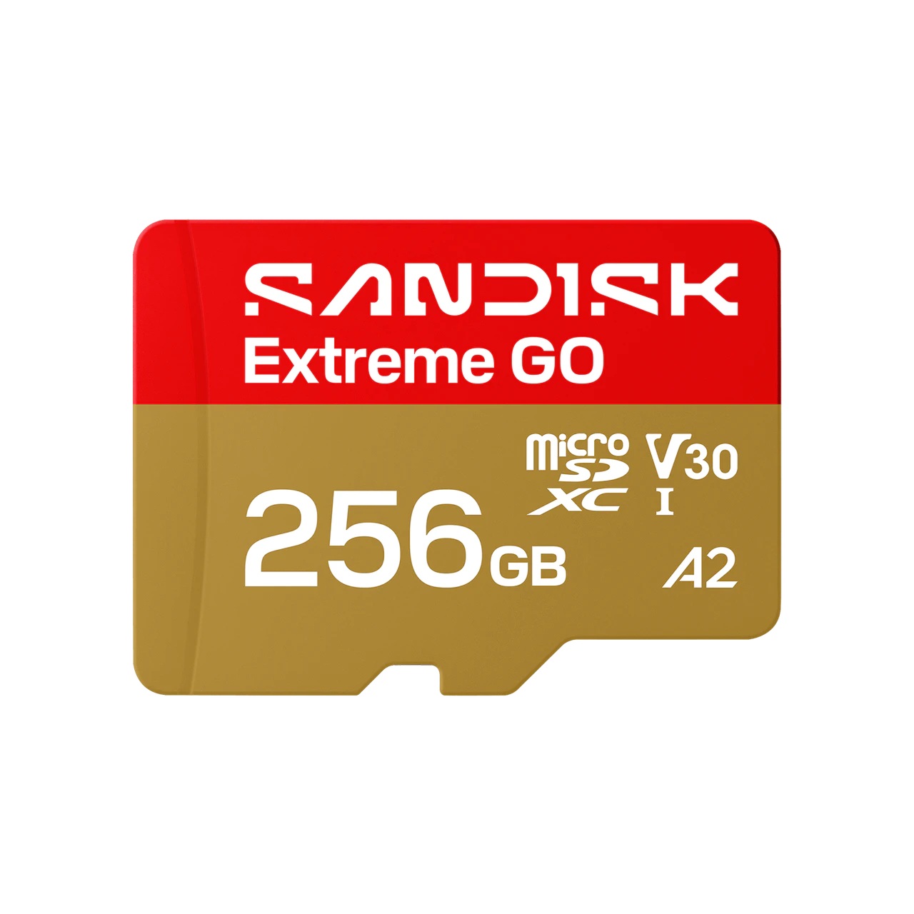 Secure Digital Micro SanDisk 256GB Extreme GO 240MB/s, 120MB/s(W) A2 C10 V30 UHS-I U4