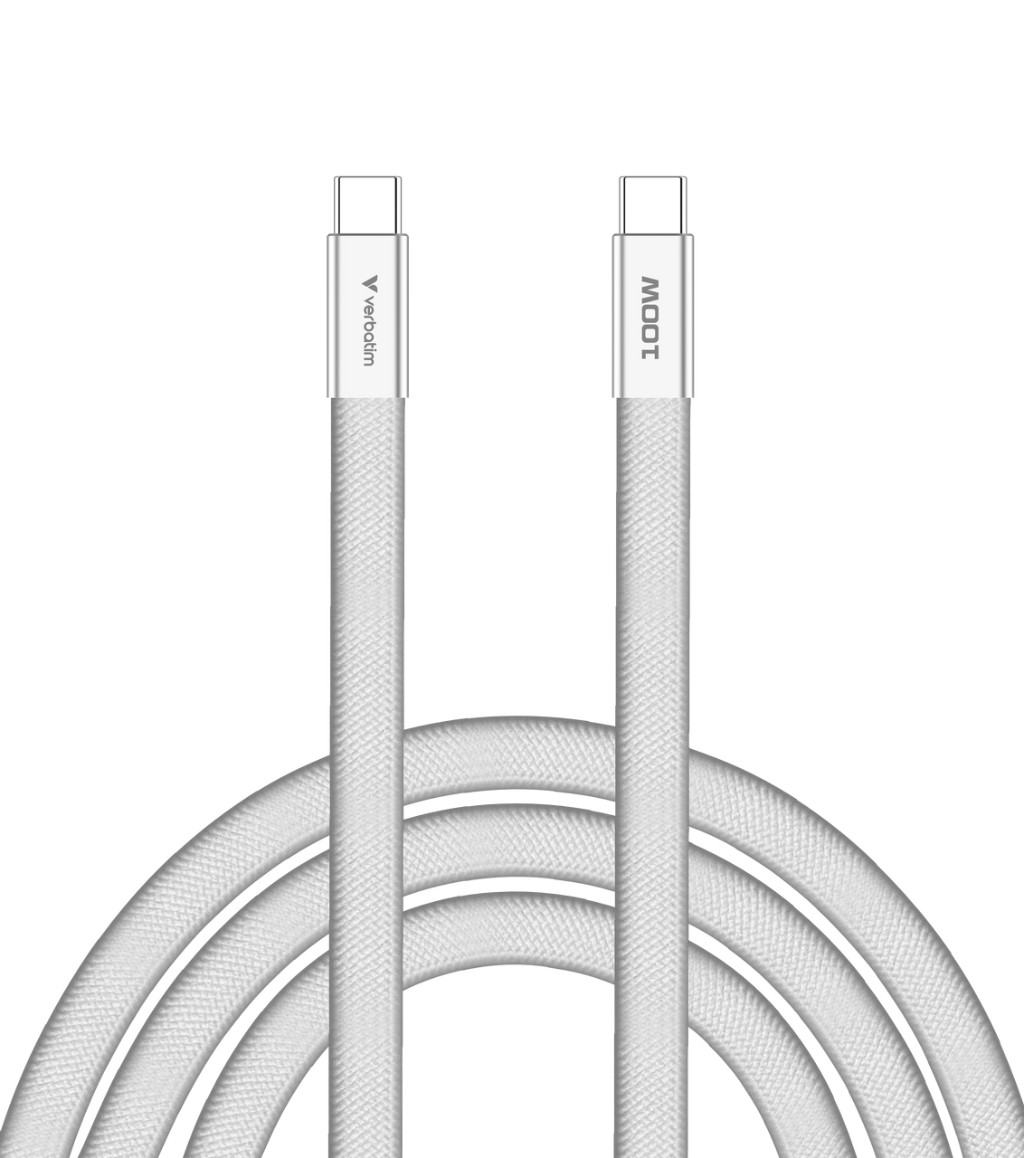 Cable 3.0 USB Type-C to Type-C 1.2m 100W Verbatim SoftTouch White