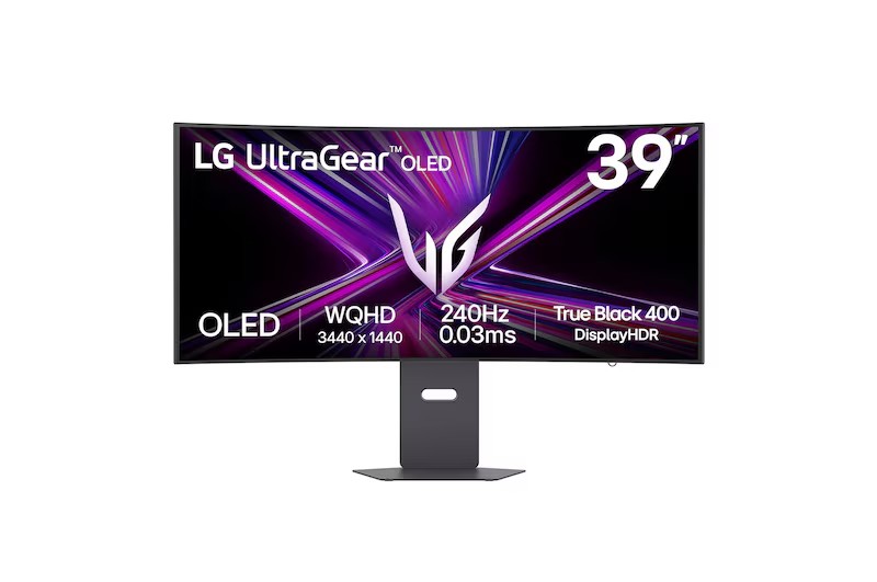 Monitor 39" LG 39GX900A-B Gaming OLED Curved WQHD 240Hz 0.03ms HDMI 2.1,DP,PD 65W, Speakers
