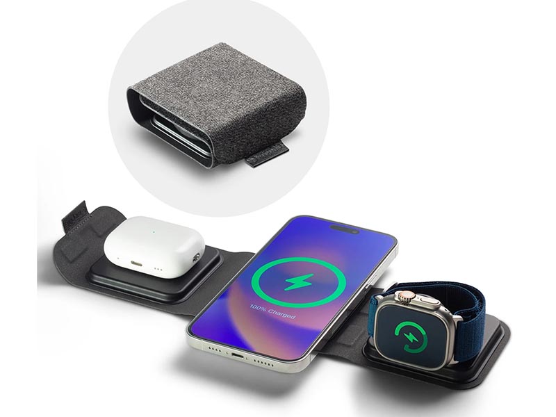 Wireless Charger Zagg Mophie MagSafe 3-in-1 Travel Set