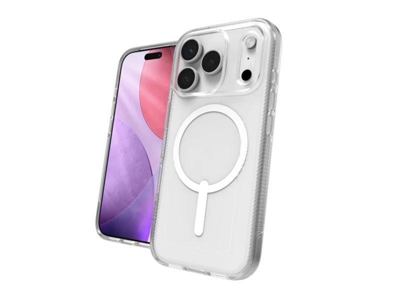 Case for Apple iPhone 17 Pro ZAGG Luxe Snap Clear MagSafe