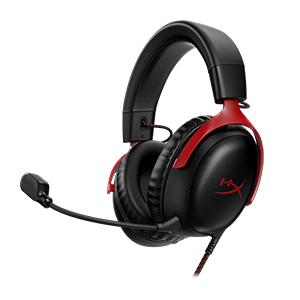 Headphones HyperX Cloud III 7.1 Gaming Headset Black/Red