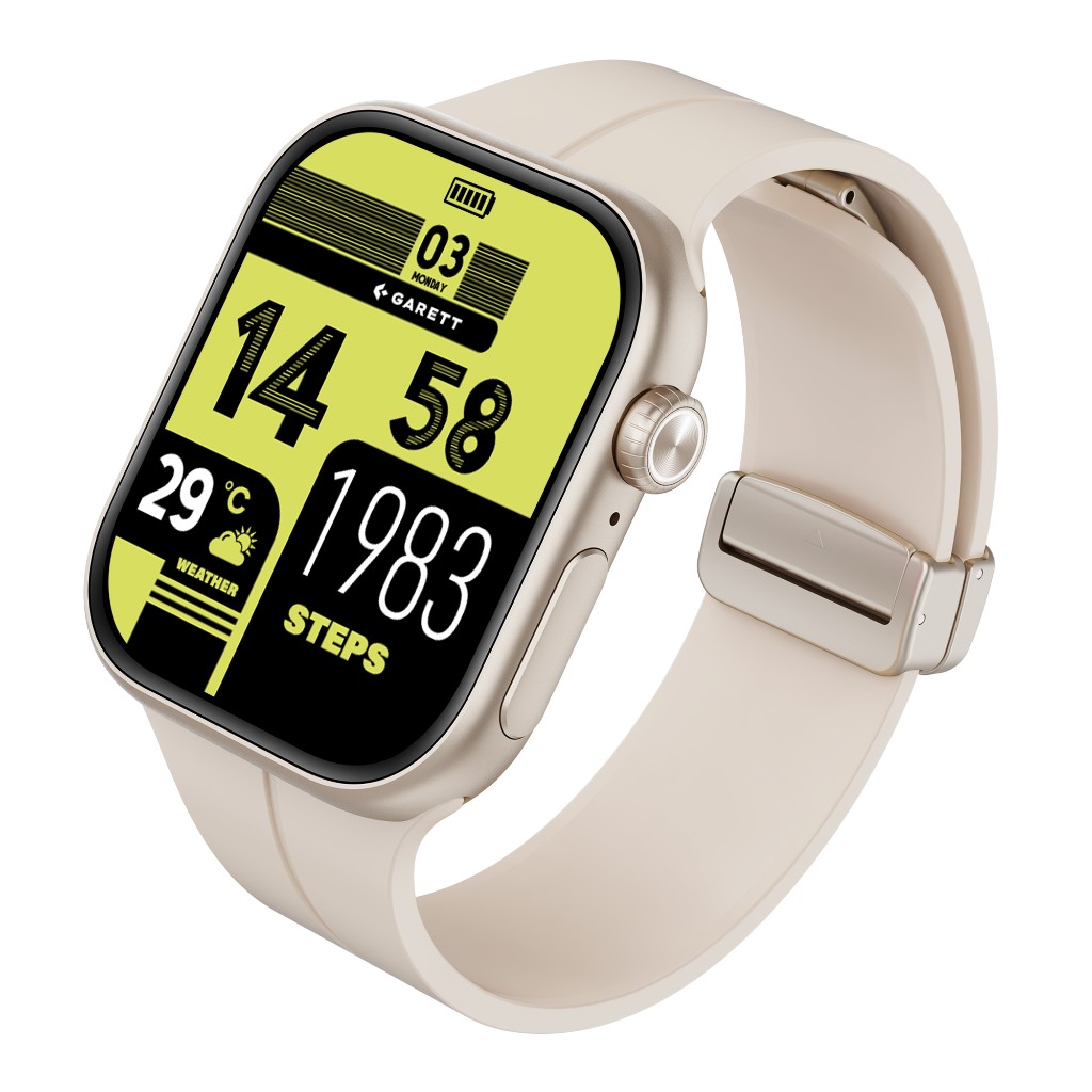 Smartwatch Garett Next AI 4G Silver