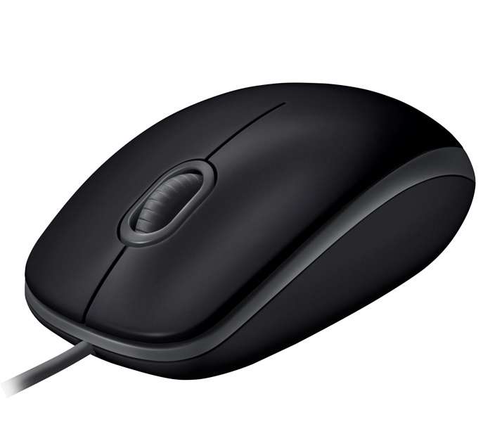 Mouse Logitech Optical B110 Silent USB Black