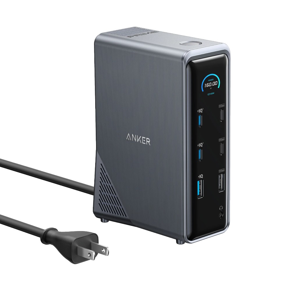Anker Prime Docking Station (14-in-1, Dual Display, 160W)