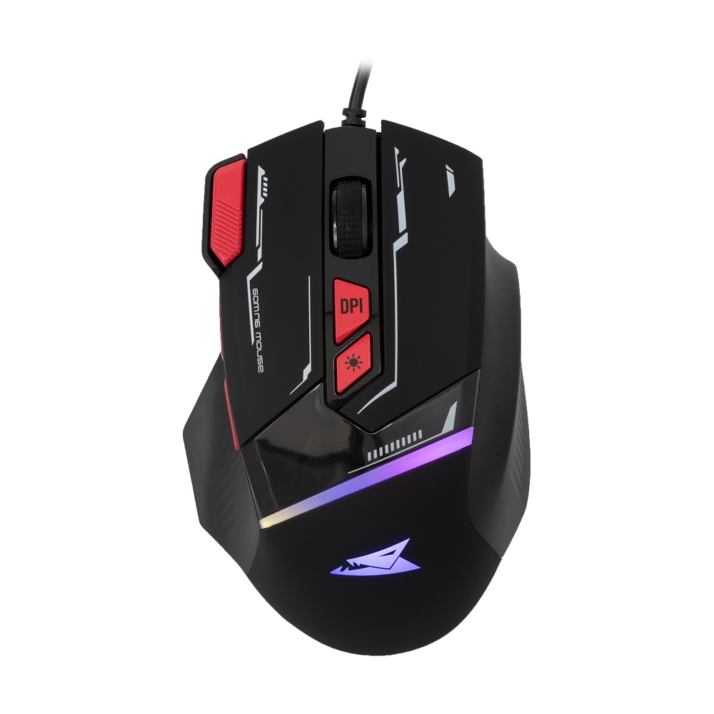 Mouse Baracuda Gaming Manta 12800DPI Black