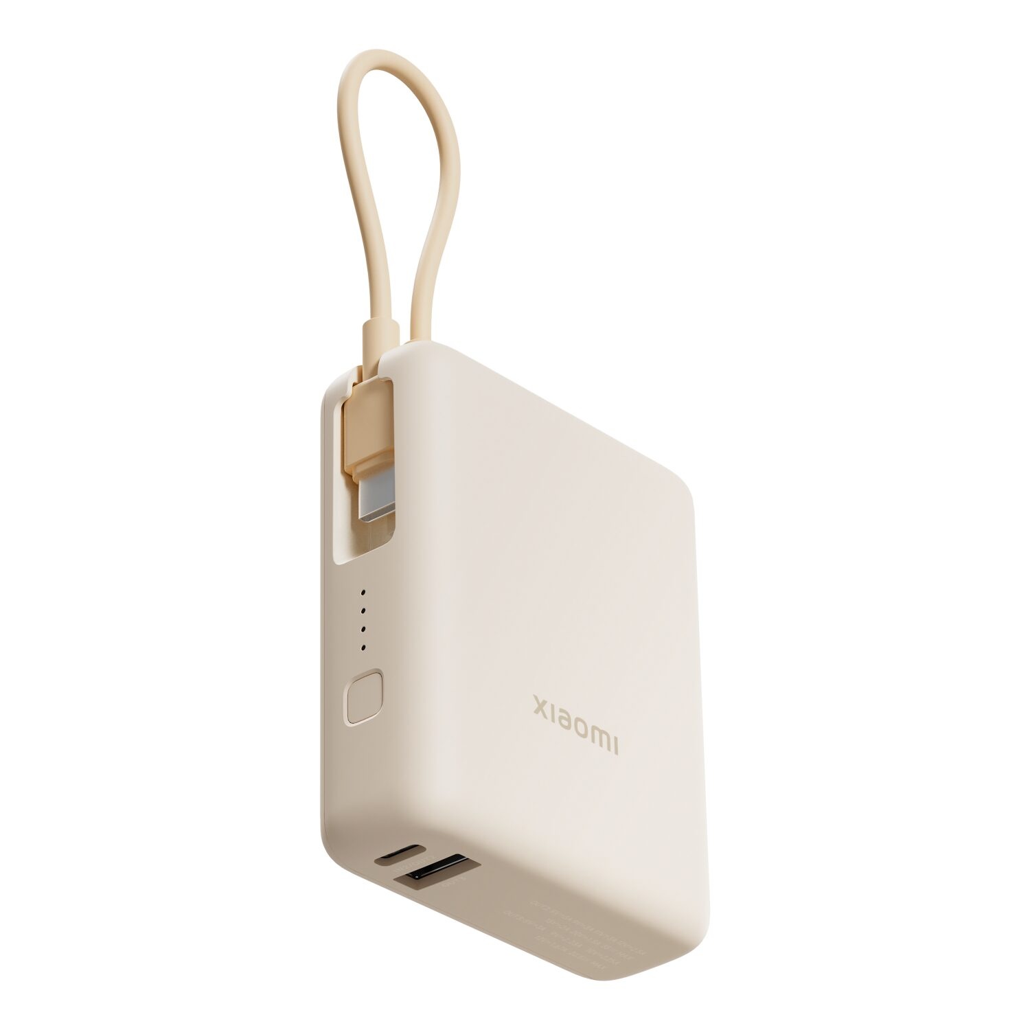 Power Bank Xiaomi Mi 33W 10000mAh USB-C w/Integrated Cable Tan