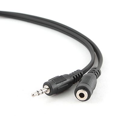 Cable Stereo Plug 3,5mm to Stereo Socket 3,5mm 2m Gembird