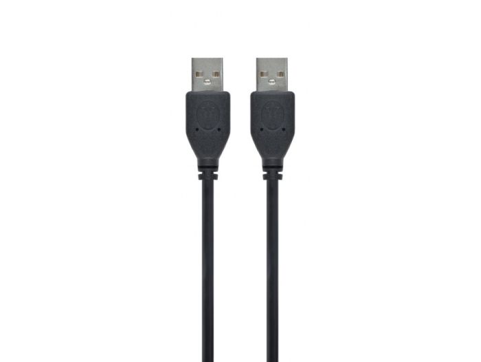 Cable USB 2.0 A to A 1.8m Gembird Black Professional