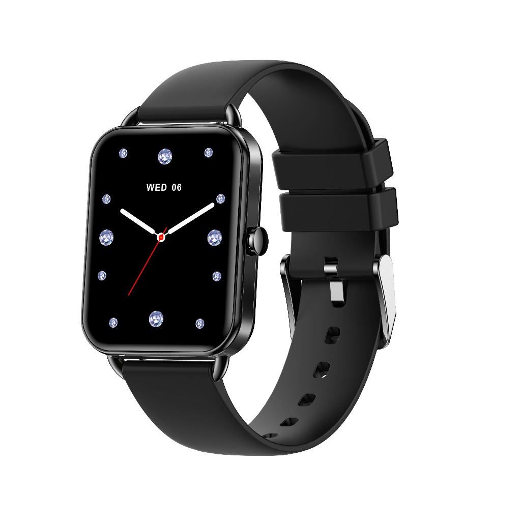 North Edge Healthcare Watch DA02 Amoled Black with Screen Health Monitoring, Bluetooth Call