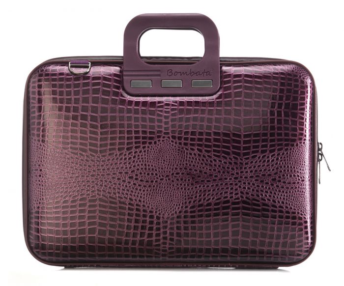 Notebook Bag Bombata Shiny Cocco 15.6" Plum Purple