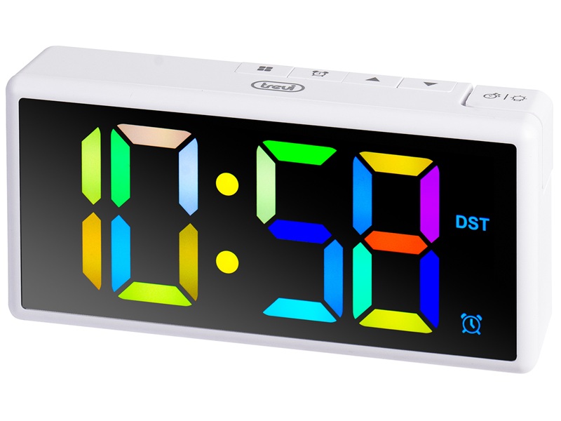 Alarm Clock Trevi EC 886 White