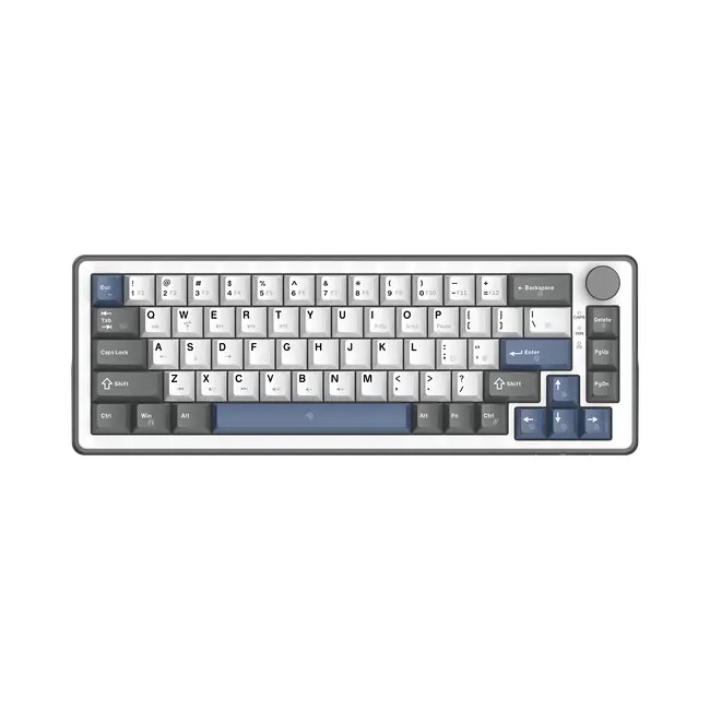 Keyboard White Shark Gaming Excalibur Compact 65% RGB Mechanical Wine Red Switch White