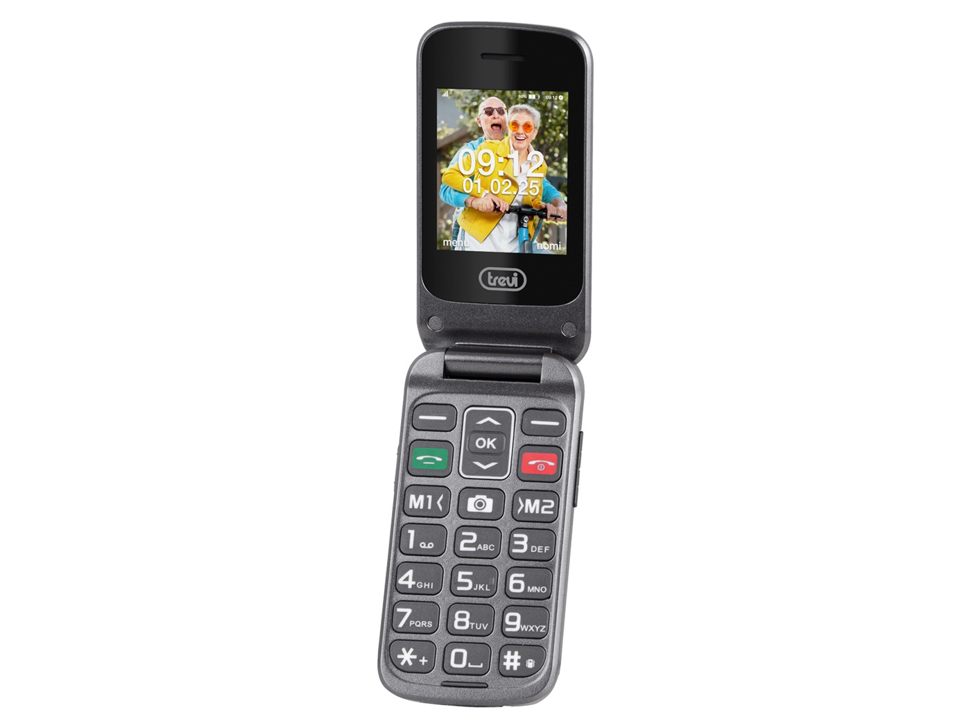 Mobile Phone Trevi Flex 51 Flip Gray