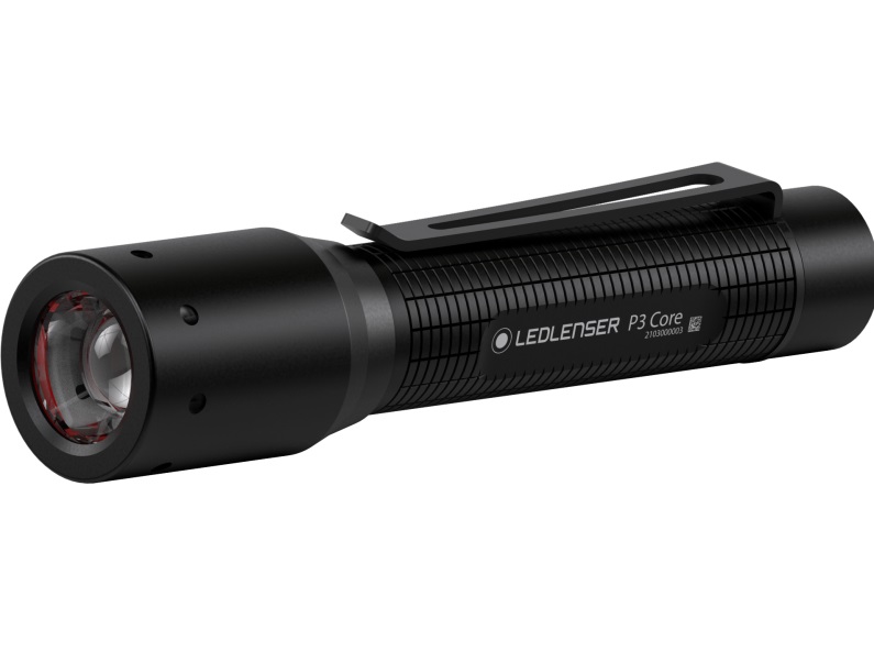 Flashlight Ledlenser P3 Core Black