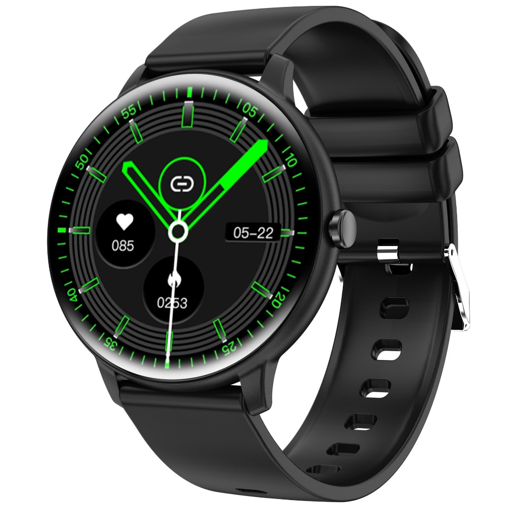 North Edge Healthcare Watch G8 Black with Screen Health Monitoring, Bluetooth Call