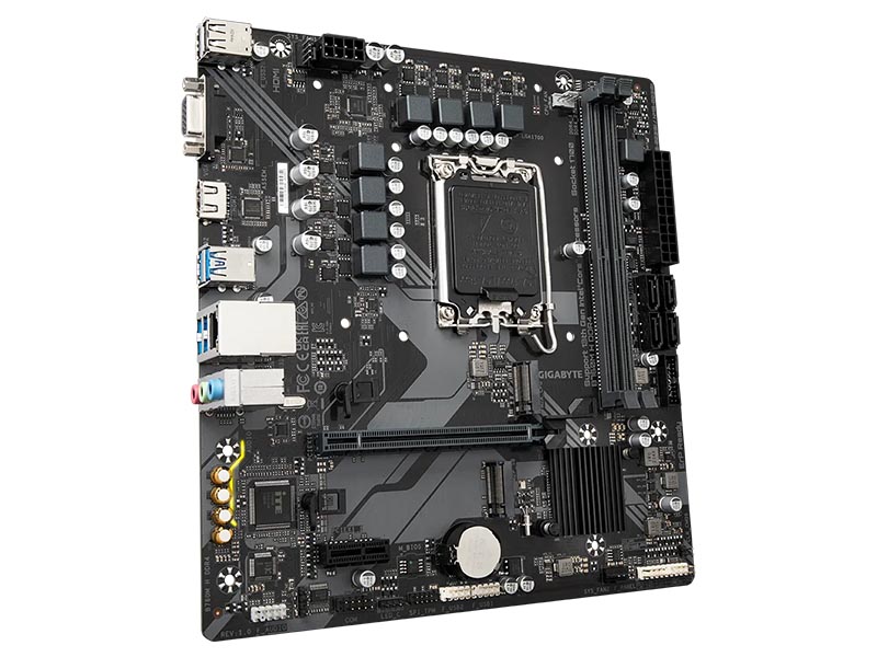 MB Gigabyte B760M H LGA1700 DDR4 5333MHz OC/SATA3/2xM.2/USB3.2/Gbit LAN/PCIe 4.0/VGA/HDMI