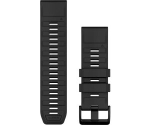 Garmin QuickFit 26mm Black Silicone Band
