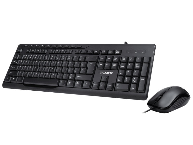Keyboard Gigabyte KM6300 Multimedia w/Mouse USB Stylish Slim - SP Layout