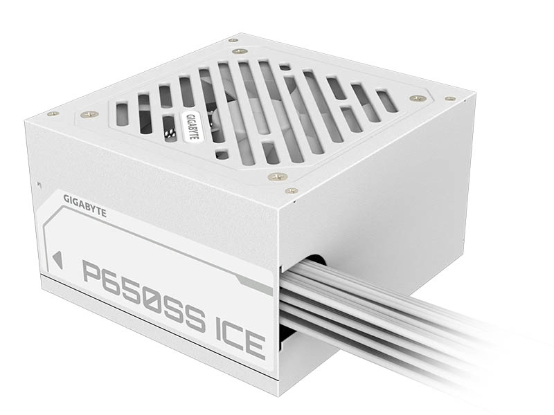PSU 650W Gigabyte P650SS ICE Real Power 80Plus Silver120mm FDB Fan White