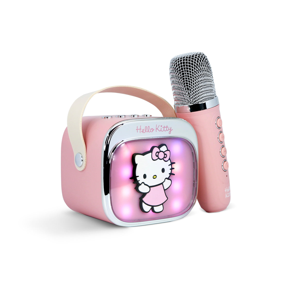 Speaker OTL Hello Kitty Mini Party KARAOKE w/BT, Microphone, microSD, AUX-IN, LED RGB