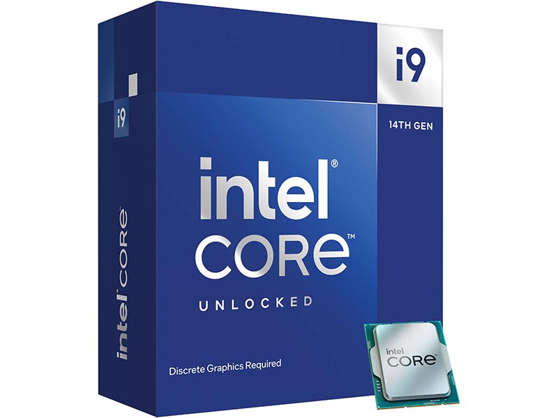 CPU Intel Core i9-14900KF Raptor Lake 24-Core E2.4GHz/P3.2GHz 36MB BOX w/o Graphics/Cooler