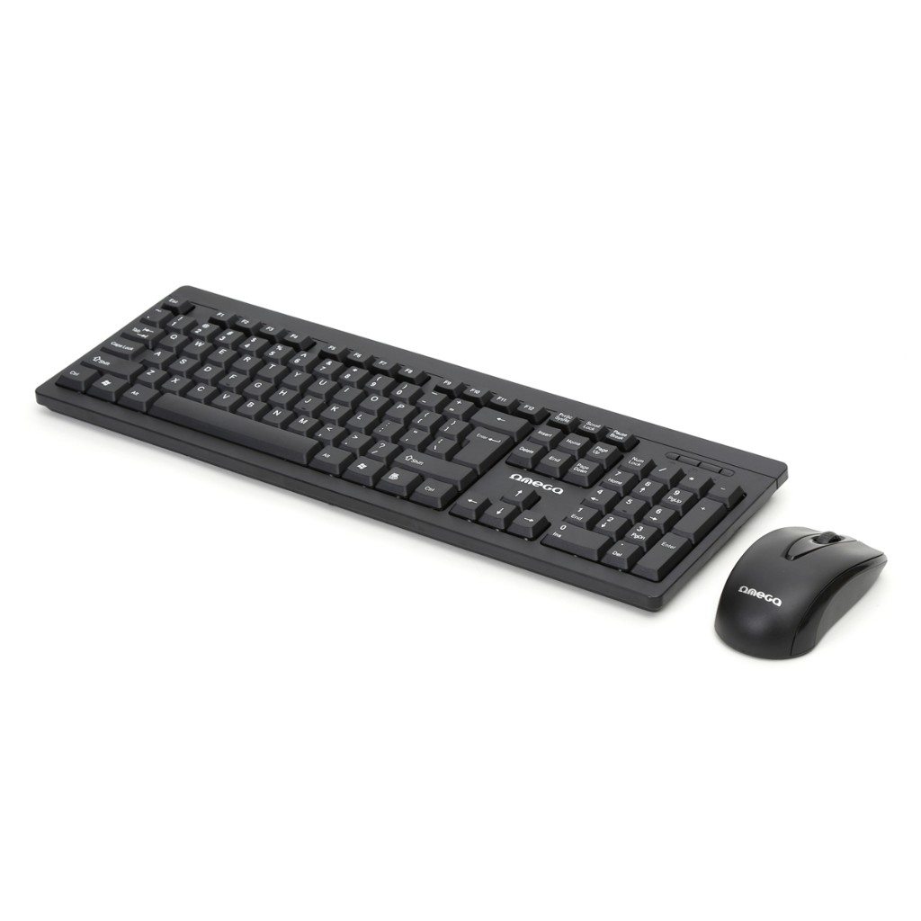 Keyboard US + Mouse Omega OKM081WB Wireless 2.4GHz