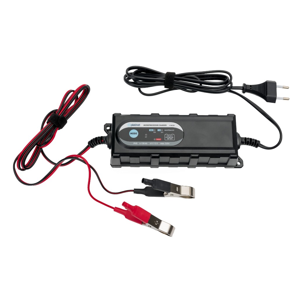 Universal Car Battery Smart Charger Platinet 3.8A 6-12V
