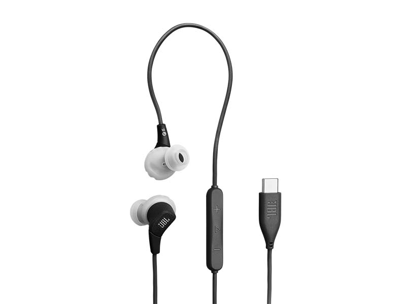Earphones JBL Endurance RUN 3 Type-C Black