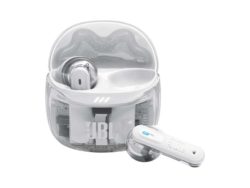 Earbuds JBL Tune Flex 2 Bluetooth ANC w/Mic Ghost White