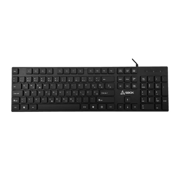 Keyboard SBOX K-123 HR Black