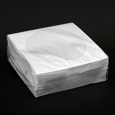 CD Case Paper Omega w/window 100pcs