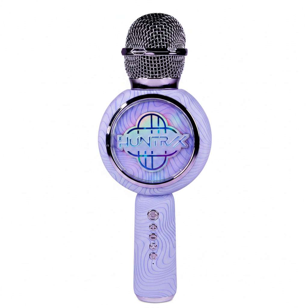 Microphone Bluetooth Karaoke OTL - K-Pop Demon Hunters Popsing LED Purple