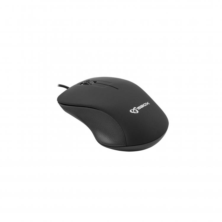 Mouse SBOX M-958 1000DPI USB Black