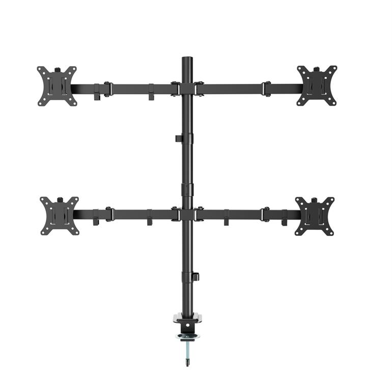Monitor Desktop Stand Gembird MA-D4-01 for 4 Monitors
