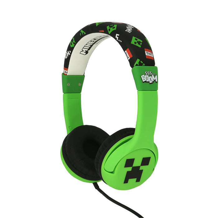 Headphones OTL Kids Minecraft Creeper Wired