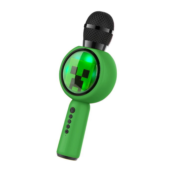 Microphone Bluetooth Karaoke OTL - NEW Minecraft Creeper Popsing LED