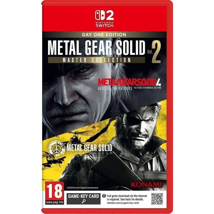Game Nintendo 2 - Metal Gear Solid Collection Vol 2 Day 1 Edition (Game-Key Card)