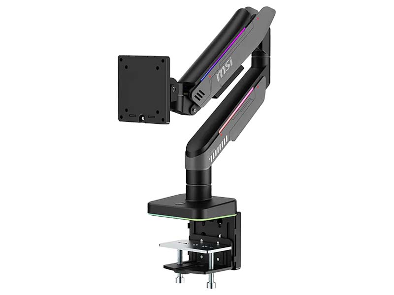 Monitor Desktop Stand MSI MPG MT201RG, 17” ~ 49”, RGB, Gas Spring