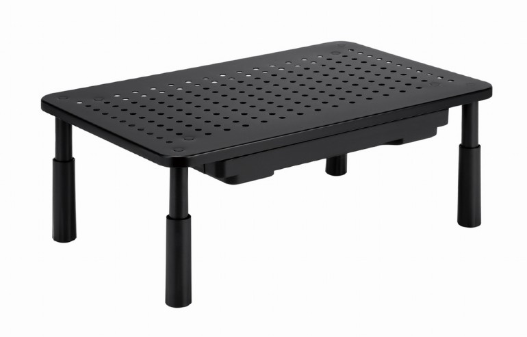 Monitor Stand Gembird with Drawer Height Adjustable