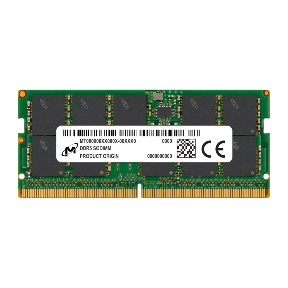 SODIMM Notebook Memory Micron 8GB DDR5 4800MHz