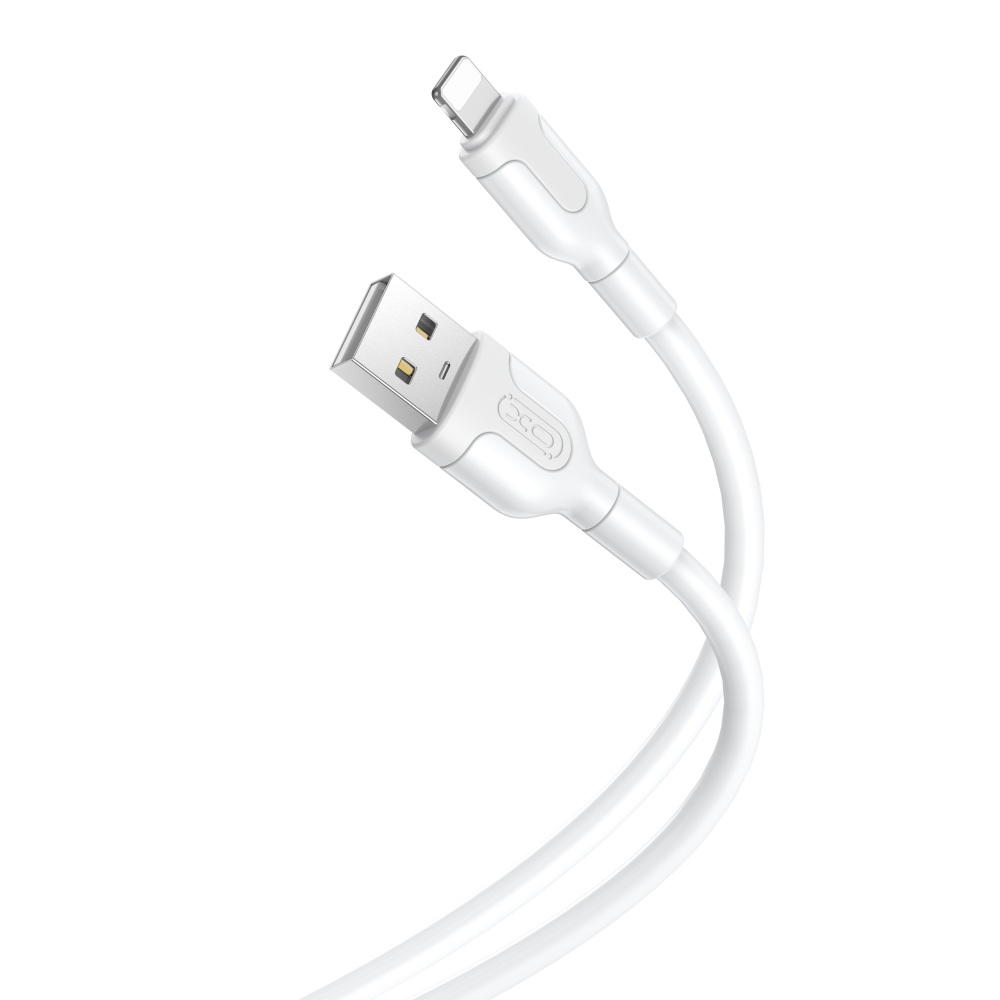 Cable USB-A to Lightning 1m XO NB212 White