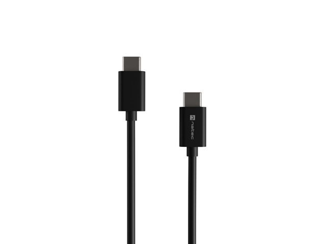 USB Type-C to Type-C Cable Natec Prati 2m Black